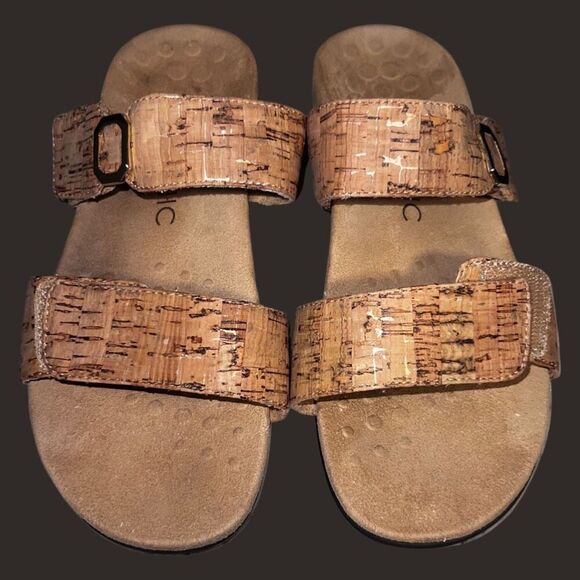 VIONIC Women's Camila Cork Slide Sandals Women's Size 7 - Picture 2 of 5